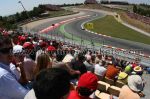 Tribüne F <br>Circuit de Barcelona-Catalunya <br> Rennstrecke Montmelo